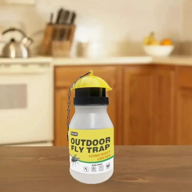 Alt view image 7 of 10 - 20 PCS Hat fly trap, fly bottle, fly trap, fly trap, fly trap, fly cage, fly trap