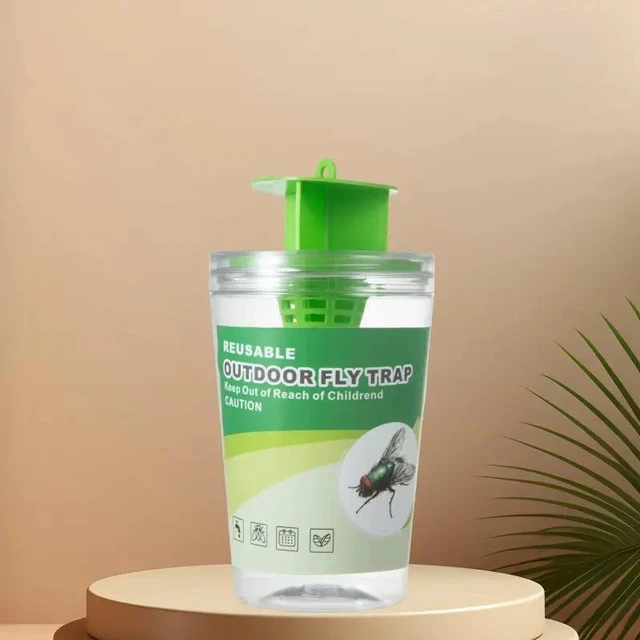 Alt view image 7 of 10 - 10 PCS New green fly trap bottle, fly trap bottle, fly trap, fly trap, fly cage, fly trap