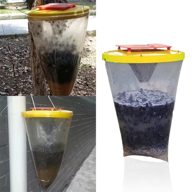 Alt view image 8 of 10 - 20 PCS Fly trap bag, disposable fly trap bag, attractor, fly trap bag
