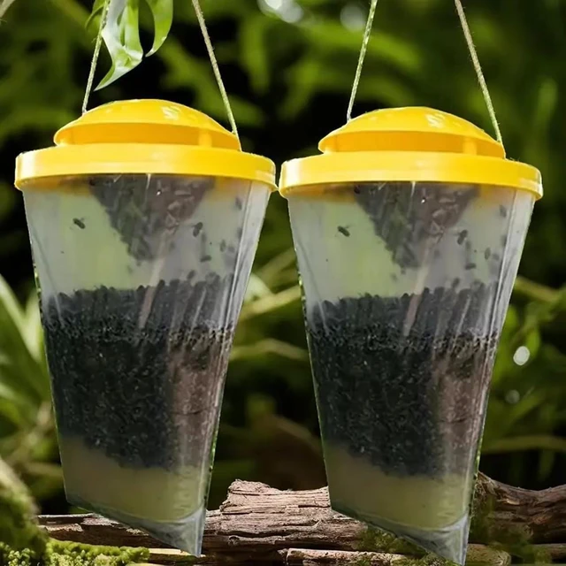 Alt view image 7 of 10 - 30 PCS Fly trap bag, disposable fly trap bag, attractor, fly trap bag