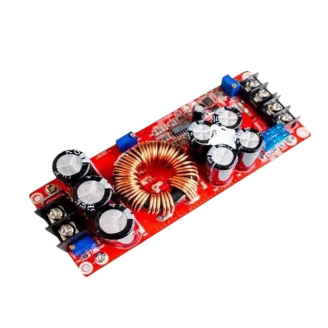 Alt view image 2 of 2 - 1PCS 1200W 20A DC Converter Boost Car Step-up Power Supply Module 8-60V to 12-83 DIY Electronics New