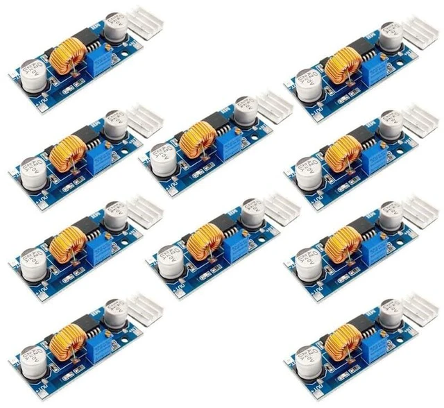 Alt view image 2 of 2 - 10PCS DC-DC XL4015 Buck-Down Module Converter Max 5A 75W 4-38V to 1.25-36V Power Supply Voltage Regulator Module