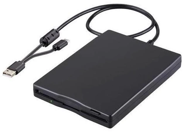 Alt view image 6 of 10 - Tendak Floppy Disk Reader, 3.5 inch External USB & Type-C 1.44MB FDD Floppy Disk Drive for Windows 11/10/8/7/2000/XP, Vista, PC, Laptop and Desktop, Plug and Play, Black