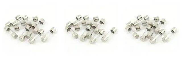 Alt view image 6 of 6 - 30 Pcs 250 V 250 MA 0.25 A Fast Action Fuse 5 X 20 Mm Glass Tube