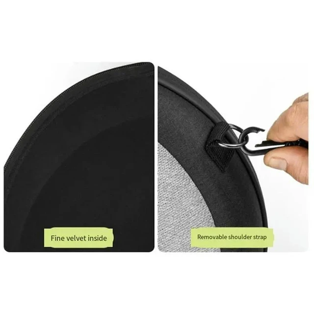 Alt view image 6 of 6 - Suitable For Kardon OS6 Speaker Protective Case Kardon OS6 Speaker EVA Shoulder Strap Speaker Case