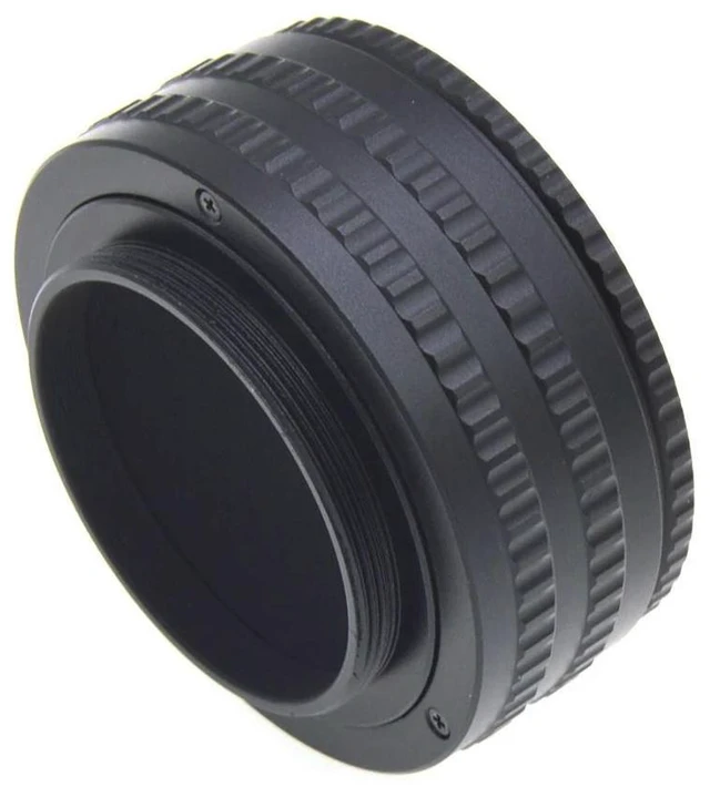 Alt view image 5 of 6 - M42 To M42 Mount Lens Adjustable Focusing Helicoid Macro Tube Adapter 25-55Mm