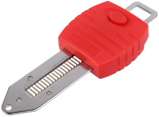 Alt view image 5 of 6 - 3X Door Lock Travel Lock Safety Lock School Lockdown Lock For Travel Hotel Home Apartment Motel Room Security