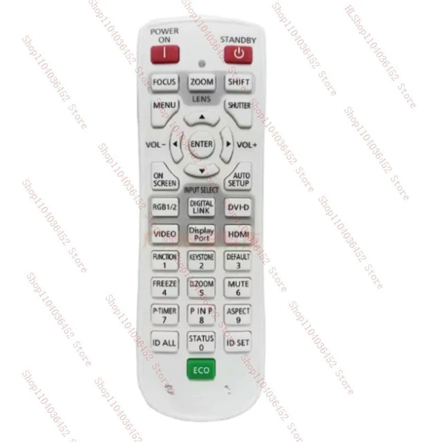 Alt view image 3 of 4 - 1pc for Panasonic Projector PT-DZ16K2 PT-DZ21K2 Remote Control
