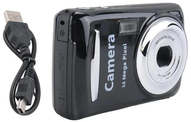 Alt view image 4 of 6 - Digital Camera,Cameras 16 Million HD Pixel Compact Home Digital Camera For Kids Teens Seniors