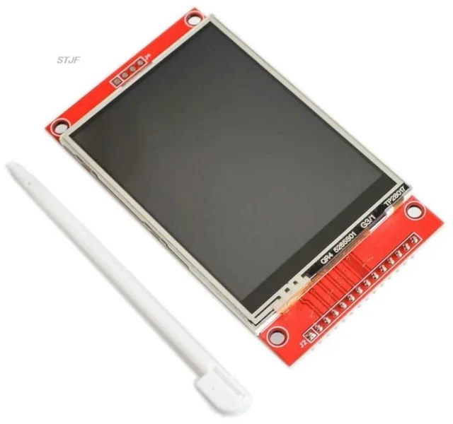 Alt view image 6 of 10 - 240x320 2.8" SPI TFT LCD Touch Panel Serial Port Module With PBC ILI9341 2.8 Inch SPI Serial White LED Display with Touch Pen