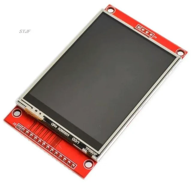 Alt view image 7 of 10 - 240x320 2.8" SPI TFT LCD Touch Panel Serial Port Module With PBC ILI9341 2.8 Inch SPI Serial White LED Display with Touch Pen