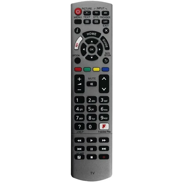 Alt view image 7 of 12 - N2QAYB001254 Remote Control For Panasonic LED 4K Ultra HD OLED TV TX-55HZ1500 TX-65HZ1000