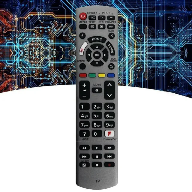 Alt view image 9 of 12 - N2QAYB001254 Remote Control For Panasonic LED 4K Ultra HD OLED TV TX-55HZ1500 TX-65HZ1000