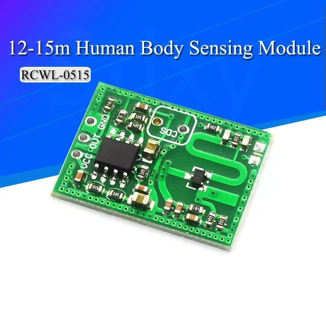 Alt view image 10 of 12 - 5Pcs RCWL-0515 12-15M Long Distance 2.7G Microwave Detection Module Is Suitable For Garage Lamp/UV lamp