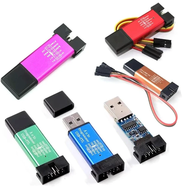 Alt view image 4 of 6 - ST LINK Stlink ST-Link V2 Mini STM8 STM32 Simulator Download Programmer Programming With Cover A41 for