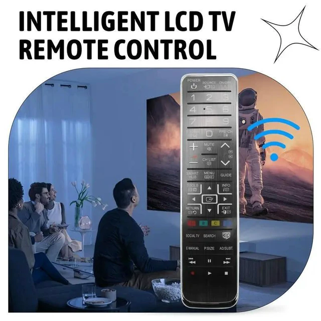Alt view image 5 of 6 - AA59-00543A Replace Spare Parts Remote Control For LED LCD Plasma 3D TV UE40D8000YU PS51D8000FU UE55D7000LU UE55D8000YU