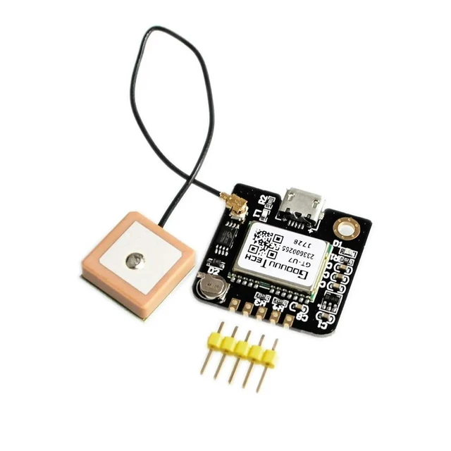 Alt view image 4 of 6 - GT-U7 GPS module navigation satellite positioning compatible NEO-6M 51 single chip microcomputer STM32 for