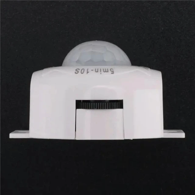 Alt view image 11 of 12 - 2X PIR Infrared Motion Sensor DC5-24V Auto On Off Timer Switch Home LED Light Body PIR Motion Sensor Lamp White