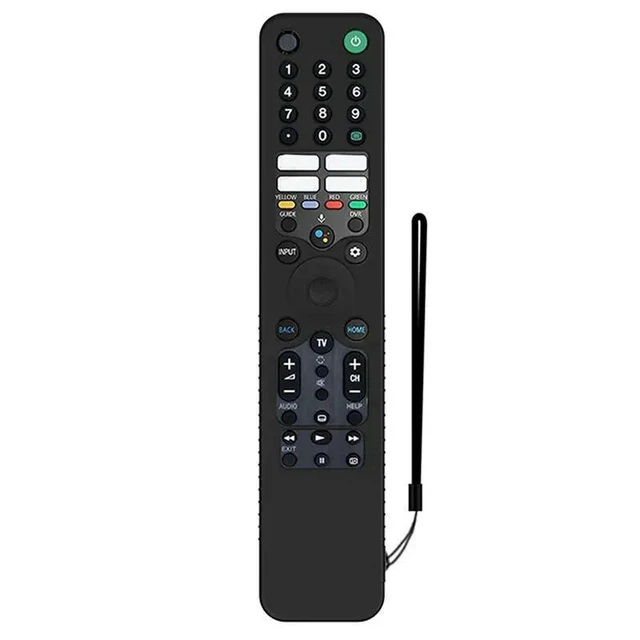 Alt view image 5 of 6 - 2X For RMF-TX520U MG3-TX520U TV Remote Control Protective Case Shockproof Durable Silicone Cover (Black)