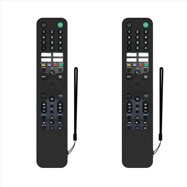 Alt view image 6 of 6 - 2X For RMF-TX520U MG3-TX520U TV Remote Control Protective Case Shockproof Durable Silicone Cover (Black)