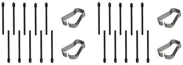 Alt view image 7 of 10 - (20 Pack) Marker Pen Tips/Nibs For Remarkable 2 Stylus Pen Replacement Nibs/Tips Soft (Black)