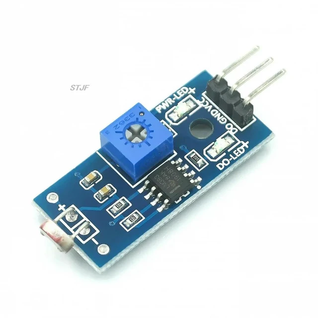 Alt view image 6 of 6 - Optical Sensitive Resistance Light Detection Photosensitive Sensor Module for 4pin DIY Kit