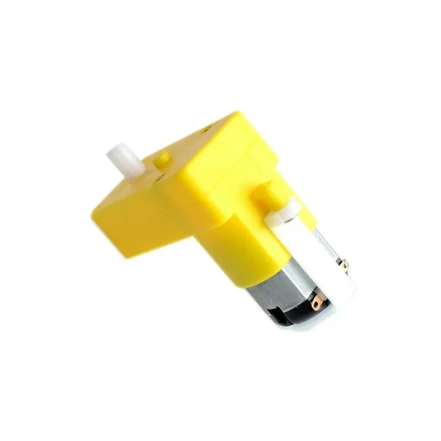 Alt view image 8 of 10 - DC3-6V reduction motor robot remote control car TT DC micro gear motor L-bend type
