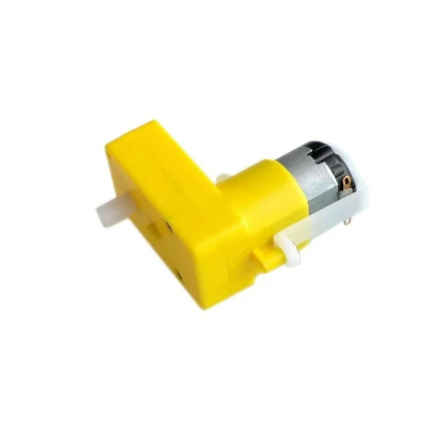 Alt view image 6 of 10 - DC3-6V reduction motor robot remote control car TT DC micro gear motor L-bend type