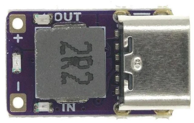 Alt view image 12 of 12 - DC 5V 2.4A Fast Charger Lithium Charge/Discharge Protection Board with Capacity Indicator Light Type C Interface