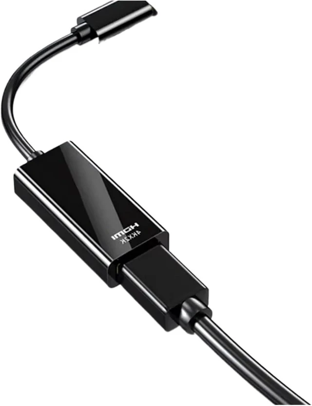 Alt view image 7 of 8 - USB C HDMI Cable TY>pe C to HDMI 4K Adapter USB C USB 3.1 Male to HDTV Female Converter Cable for Tablet TV Pro(Aluminum)
