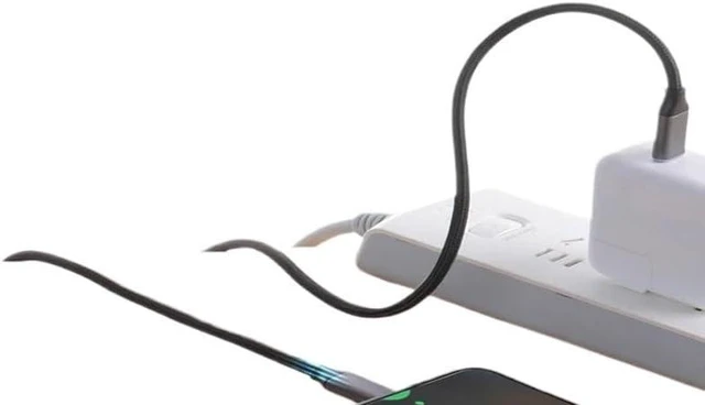 Alt view image 7 of 8 - Type C to C USB C Cable Fast PD 100W 5A 20Gbps High Speed Transmission Data Cable USB3.2 Gen2 4K 60Hz Audio Cable Male(1m)