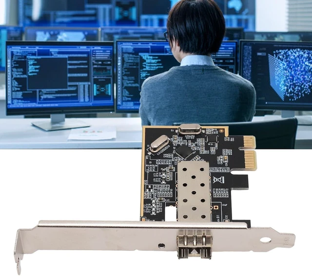 Alt view image 9 of 14 - PCI-E Ethernet Card, 1000MB Professional Network Card for Desktop PC