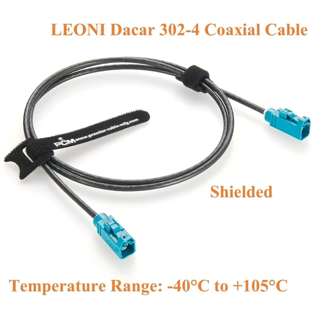 Alt view image 11 of 12 - Original Rosenberger 59Z113-000-Z FAKRA Z Female to Female RF Coaxial Cable 50 Ohm Vehicle Car GPS Antenna Extension Cable for ADAS, FPD-Link GMSL2 Camera, Satellite Radio, Infotainment (5M/16.4FT)
