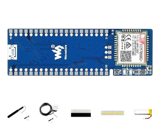 Alt view image 2 of 2 - SIM7080G NB-IoT/Cat-M(eMTC) / GNSS Positioning Module for Raspberry Pi Pico Global Band Support @(Pico-SIM7080G-Cat-M/NB-IoT)