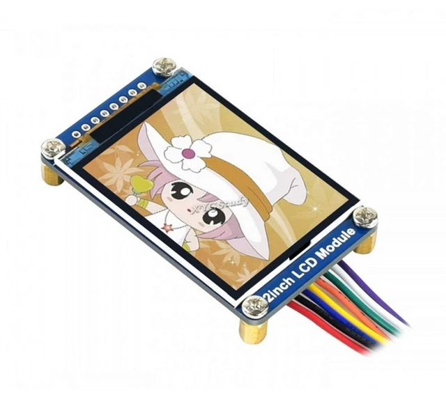 Alt view image 2 of 2 - for Raspberry Pi Jetson Nano VisionFive2 STM32 2 inch LCD IPS Screen Display Module 240×320 Resolution SPI Interface @(2inch LCD Module)