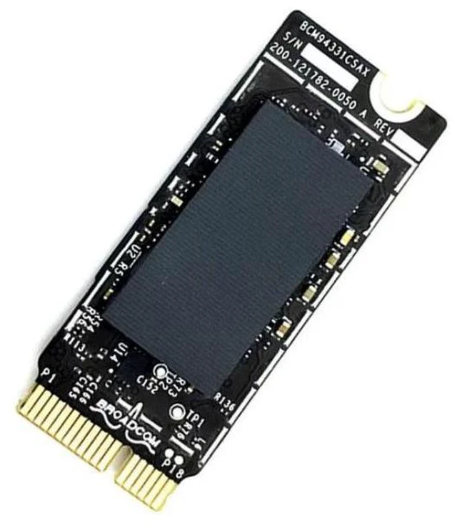 Alt view image 6 of 6 - Broadcom Bcm94331csax Bcm94331csdax Bcm4331 Bluetooth Wireless Wifi Card Module 802.11 N for Laptop A1398