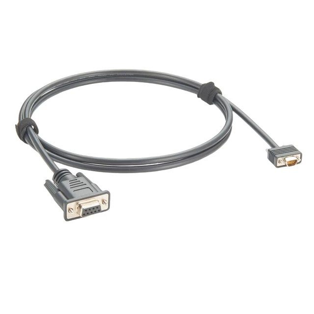Alt view image 8 of 14 - Micro DB9 to DB9 Female RS232 Serial Cable Micro D 9 Pin Null Modem Cable Compatible with 038-003-084, 834219041 (1.5M/5FT)