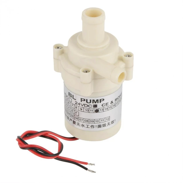 Alt view image 8 of 14 - DC 24V 12W Water Pump Food Grade Brushless Motor Pump for Aquarium Water Circulation System Water Pump