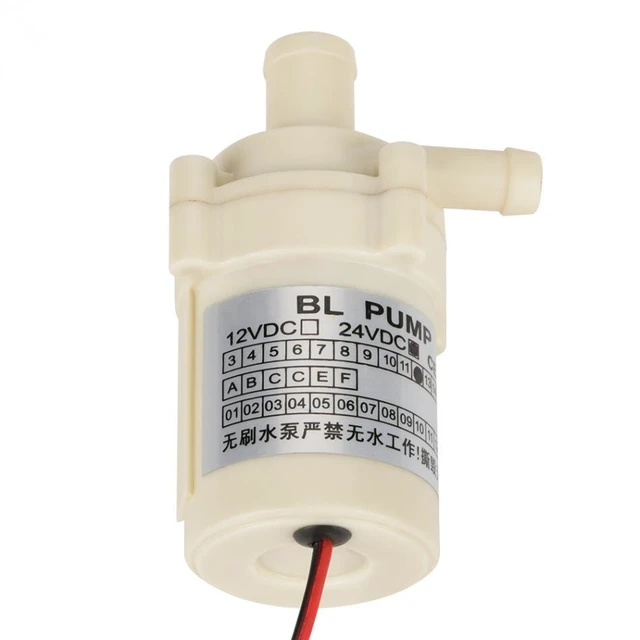 Alt view image 11 of 14 - DC 24V 12W Water Pump Food Grade Brushless Motor Pump for Aquarium Water Circulation System Water Pump