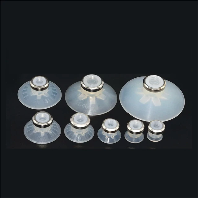Alt view image 12 of 14 - 1Pcs Vacuum Air Sucker ZP-02/04/06/08UN/US ZP-06/08BN/BS ZP-6/8A ZP-10B White Black Pneumatic Vacuum Suction Cup(ZP25C,70R)