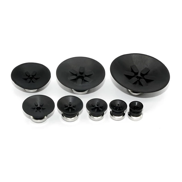 Alt view image 10 of 14 - 1Pcs Vacuum Air Sucker ZP-02/04/06/08UN/US ZP-06/08BN/BS ZP-6/8A ZP-10B White Black Pneumatic Vacuum Suction Cup(ZP25C,70R)