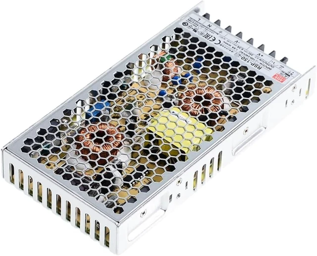 Alt view image 9 of 10 - Mean Well RSP 150W 3.2A Switching Power Supply RSP-150-48 AC/DC Single Output Slim Type Enclosed Power Supply Driver Transformer with PFC Function
