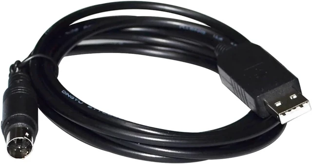 Alt view image 10 of 11 - ZHANGLH F&T>D*I FT232RL USB to 4-Channel DIN 4 PIN MD4 Adapter RS232 Serial Communication Cable(5M,USB-MINI DIN)