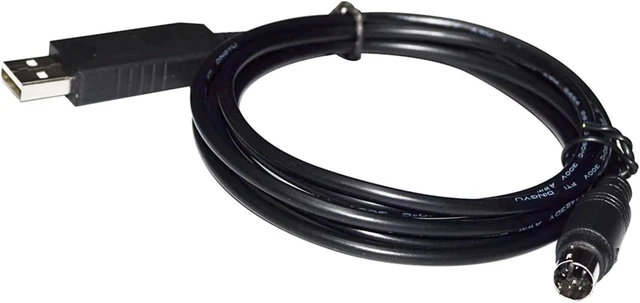 Alt view image 11 of 11 - ZHANGLH F&T>D*I FT232RL USB to 4-Channel DIN 4 PIN MD4 Adapter RS232 Serial Communication Cable(5M,USB-MINI DIN)