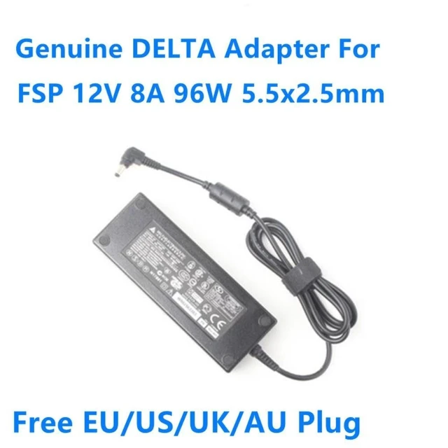 Alt view image 7 of 8 - DELTA 12V 8A 96W AC Adapter For FSP FSP096-AHA FSP096-AHAN2 For Qnap TS-451 NAS DAJING DJ-120800-SA Power Supply Charger
