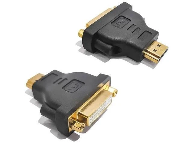 Alt view image 13 of 13 - with HDMI to DVI Cable Adapter Female to Male Plug 1080P HDTV Projector Monitor DVI 24+5 Converter Laptop TV Box Video Connector