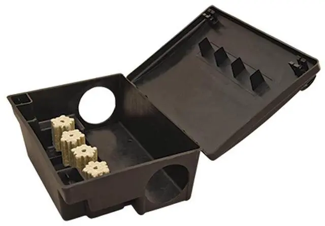 Alt view image 4 of 7 - Rodent Bait Station, Black