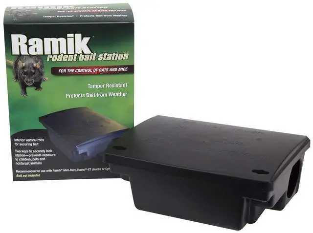 Alt view image 5 of 7 - Rodent Bait Station, Black