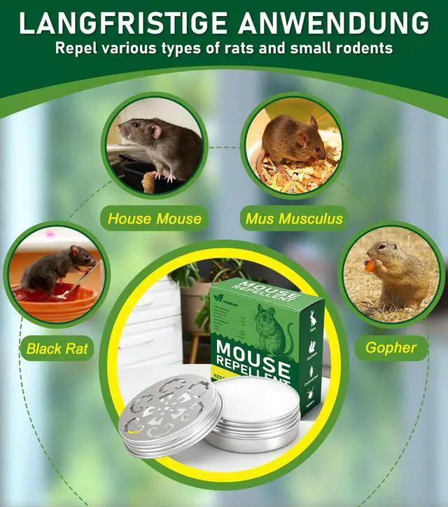 Alt view image 4 of 7 - Rodent Repellent for Car Engines,Mouse Repellent Peppermint Oil,4 Pack