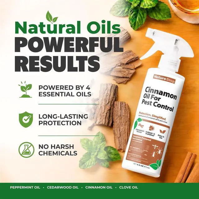 Alt view image 3 of 7 - Cinnamon Oil for Pest Control (16 oz)